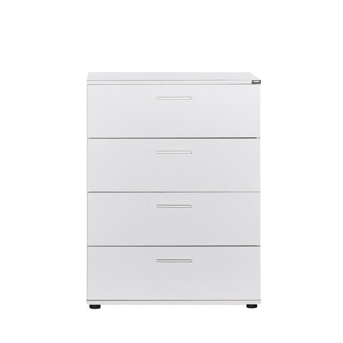 Hanah Home Cómoda Sfn-540-Bb-1 con 4 cajones en Blanco